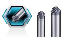 SOLID END MILL_APEX-MILL 45° Chamfering Solid End Mill with 5 Flute High Helix Angle